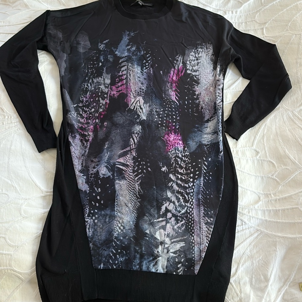 Full Sleeve Dress with Print